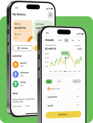 Coral Zinsholt trading platform with live market data